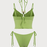 Roheline – Elegantní tankini komplet