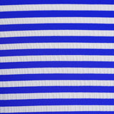 Sinine Triibuline – Retro tankini komplet