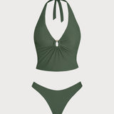 Roheline O-Rõngas – Stylový tankini komplet