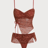 Punane Lill – Elegantní tankini komplet