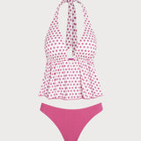 Punane Triibuline – Stylový tankini komplet
