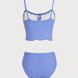 Sinine – Stiilne tankini komplekt