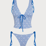 Sinine – Elegantní tankini komplet