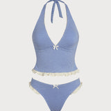 Hele Sinine – Stylový tankini komplet