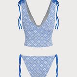 Sinine – Elegantní tankini komplet