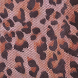 Pruun Leopardimustriga – Elegantní tankini komplet