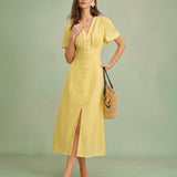 Kollane – Elegantní midi šaty
