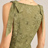 Roheline Ruuduline – Elegantní tílko